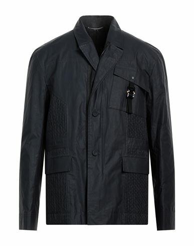 Dior Homme Man Jacket Midnight blue Cotton, Cupro, Polyurethane Cover