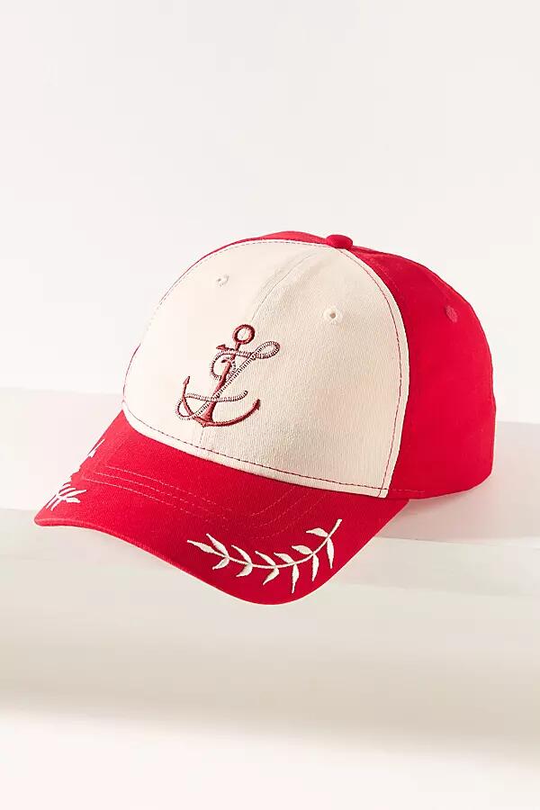 Coney Island Picnic Nautical Monogram Cap Cover