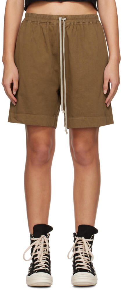 Rick Owens DRKSHDW Brown Boxers Shorts Cover