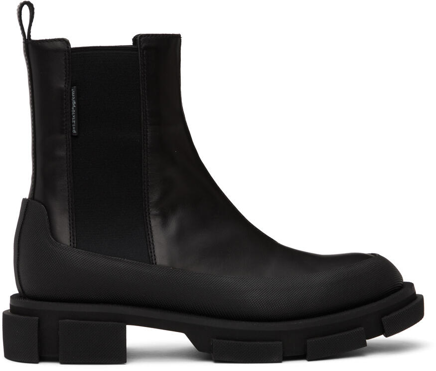 both Black Gao Chelsea Boots Cover