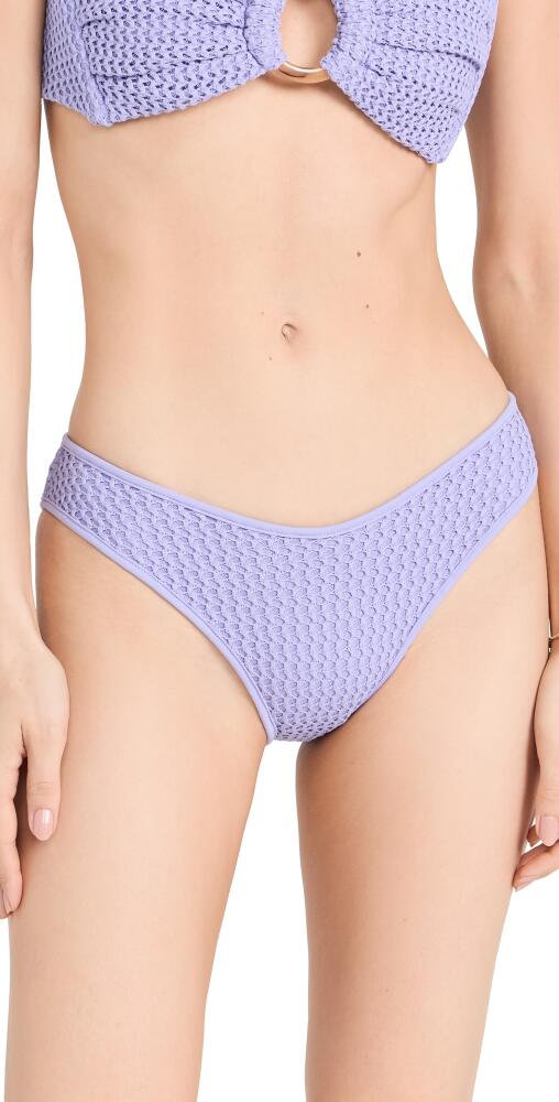 Montce Lulu Bikini Bottoms Lavender Crochet Cover