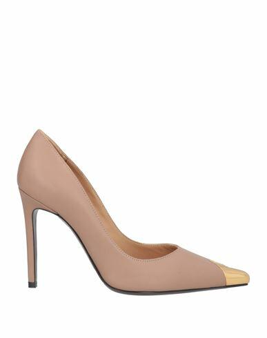 Roberto Festa Woman Pumps Blush Leather Cover