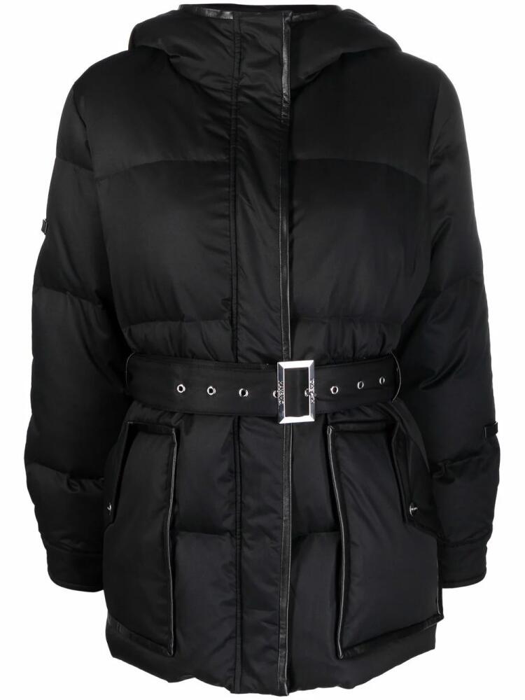 Max & Moi hooded padded down coat - Black Cover