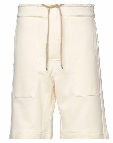 Ambush Man Shorts & Bermuda Shorts Beige Cotton, Polyamide Cover