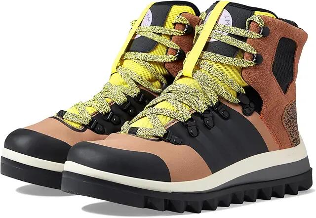 adidas by Stella McCartney Eulampis Boot (Camel/Core Black/Shock Yellow) Women's Shoes Cover