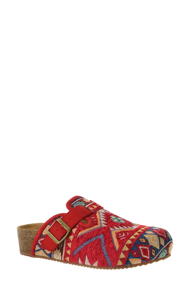 Dirty Laundry Magnolia Clog in Red Multi Cover