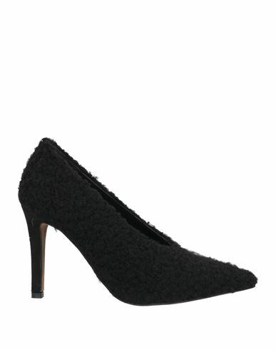 Giulia Neri Woman Pumps Black Textile fibers Cover