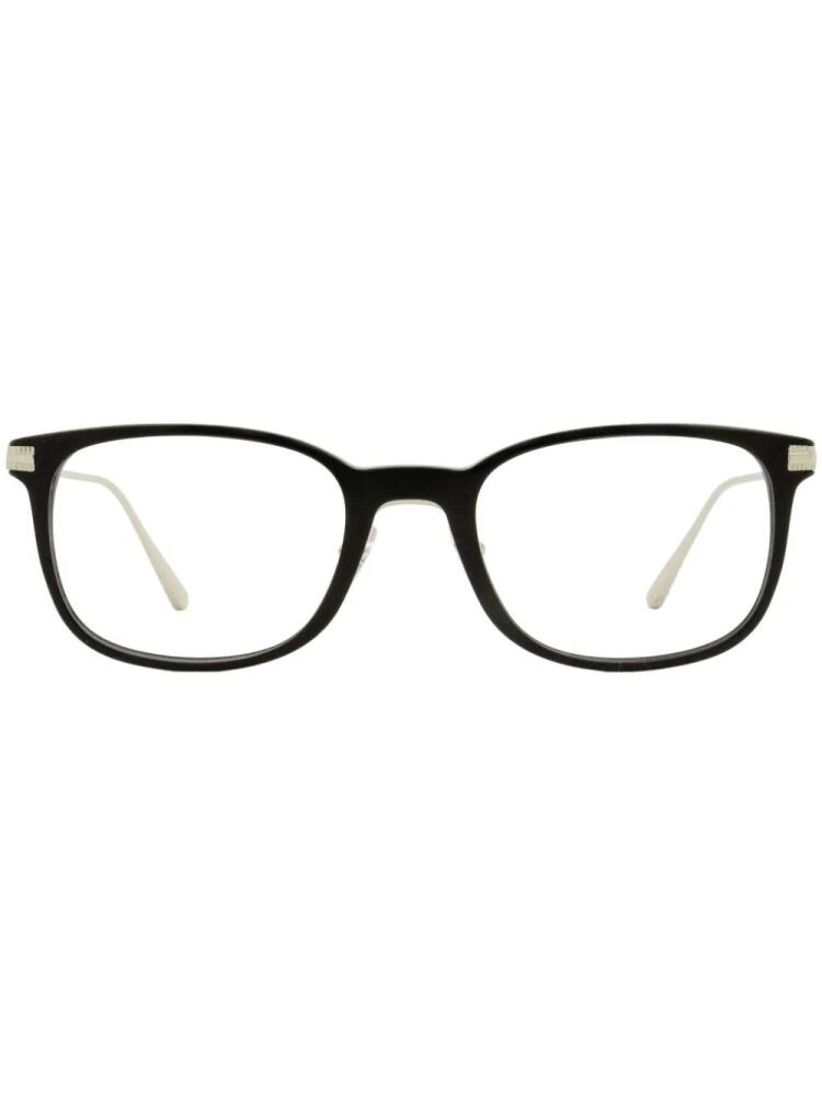 OMEGA EYEWEAR rectangle-frame glasses - Black Cover