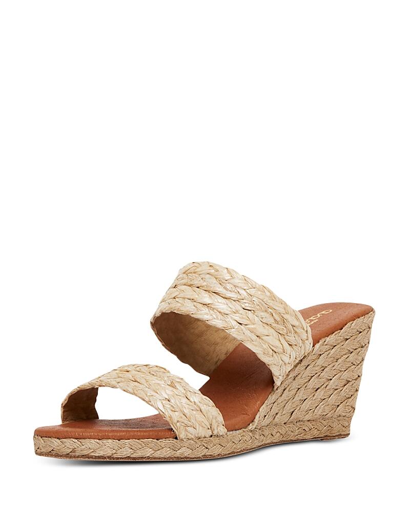 Andre Assous Women's Nolita Slip On Espadrille Wedge Sandals Cover