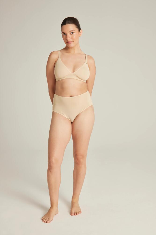 Nudea The Stretch High Waisted Brief in Bare01 Cover