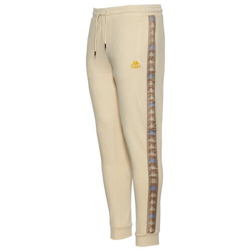 Kappa 222 Banda Alanz Joggers - Mens Tan/White Cover