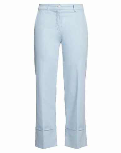 Seductive Woman Pants Sky blue Lyocell, Cotton, Elastane Cover