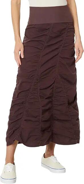 XCVI Gored Peasant Skirt (Sarsaparilla) Women's Skirt Cover