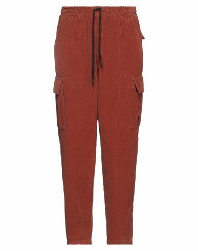 Amish Man Pants Rust Cotton Cover