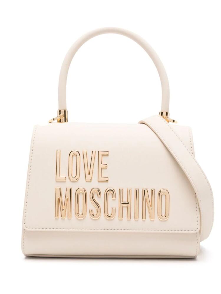 Love Moschino logo-lettering tote bag - Neutrals Cover