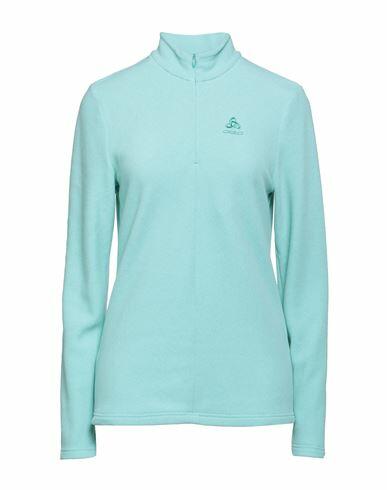 Odlo Woman Sweatshirt Turquoise Recycled polyester Cover