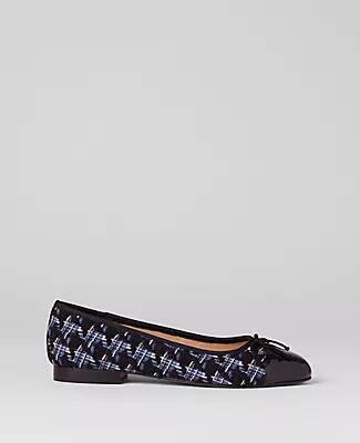 Ann Taylor Tweed Ballet Flats Cover