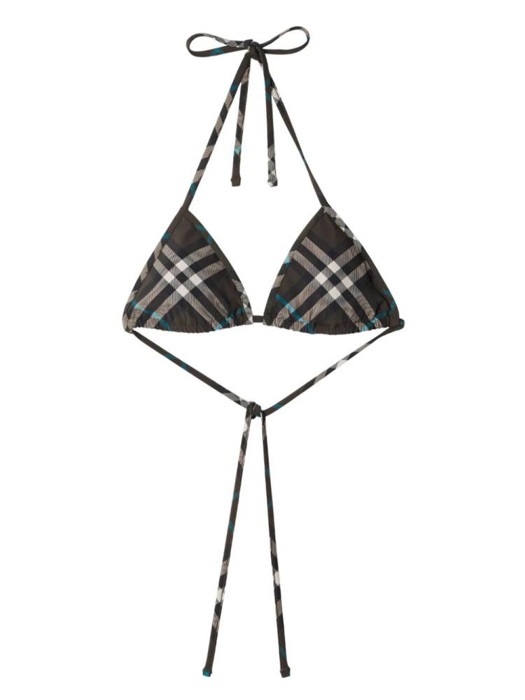 Burberry check bikini top - Brown Cover