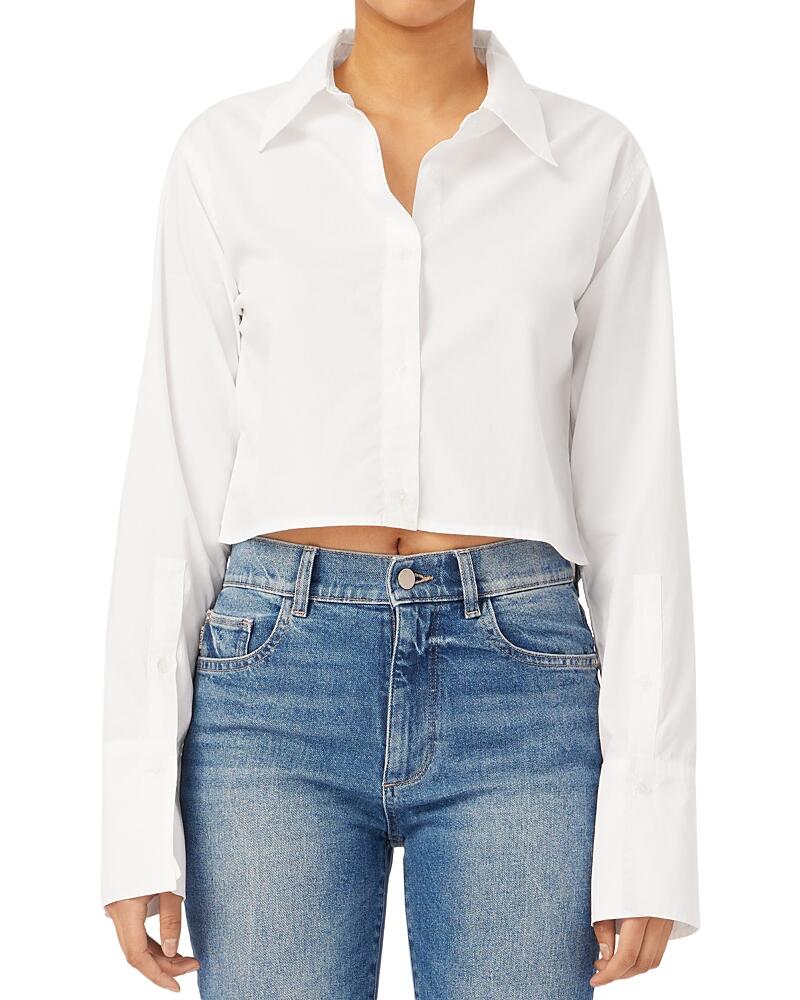 DL1961 Lisette Cropped Shirt Cover