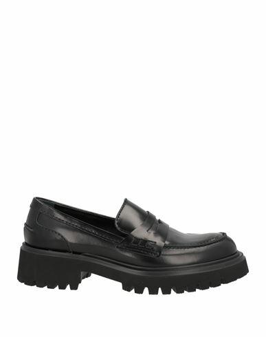 Guglielmo Rotta Woman Loafers Black Calfskin Cover