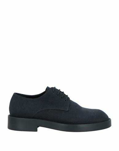 Ann Demeulemeester Man Lace-up shoes Black Textile fibers Cover