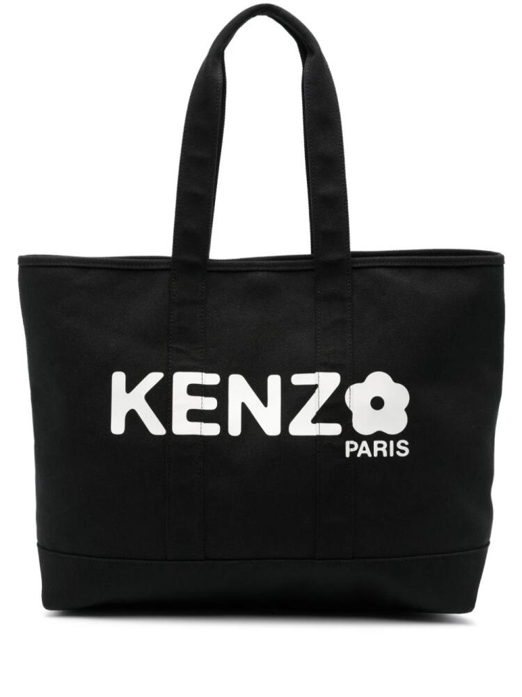 Kenzo Utility canvas tote bag - Black Cover