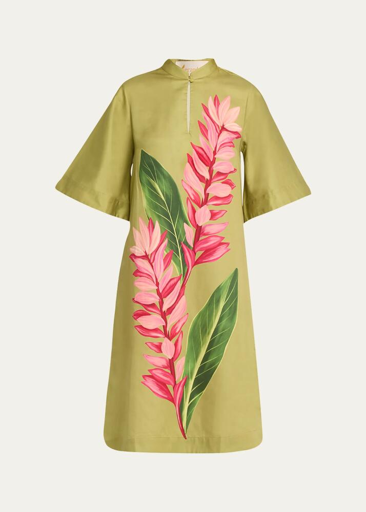 Verandah Floral Kaftan City Dress Cover