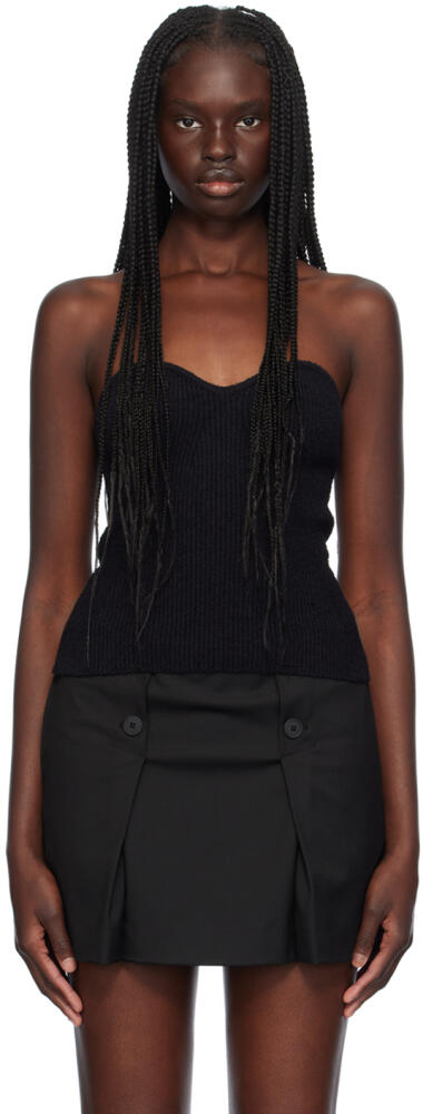 WARDROBE.NYC Black Sweetheart Tank Top Cover