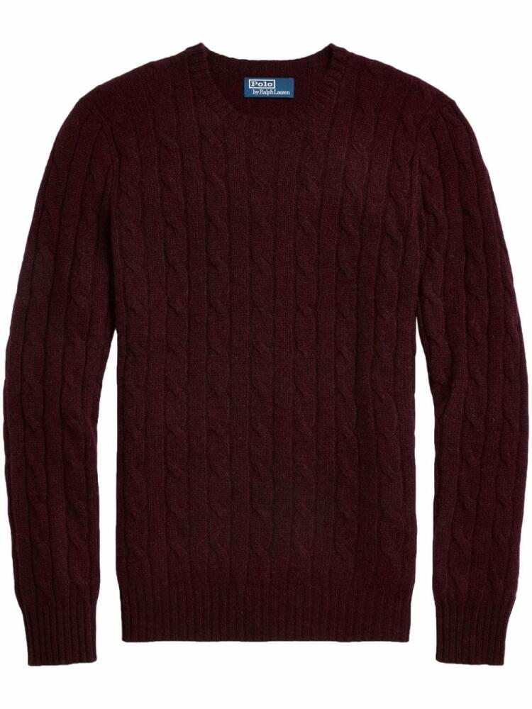 Polo Ralph Lauren cable-knit cashmere jumper - Red Cover