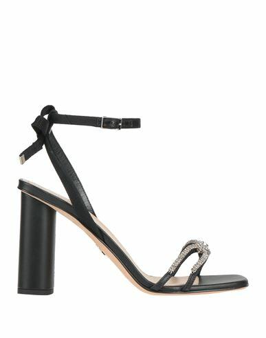 Dior Woman Sandals Black Lambskin, Textile fibers Cover