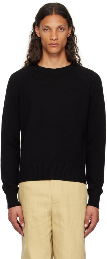 Dries Van Noten Black Raglan Sweater Cover