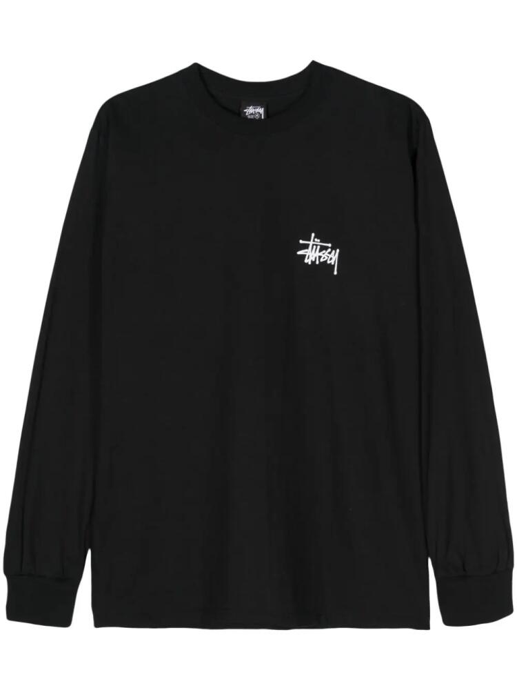 Stüssy Basic Stussy long-sleeve T-shirt - Black Cover