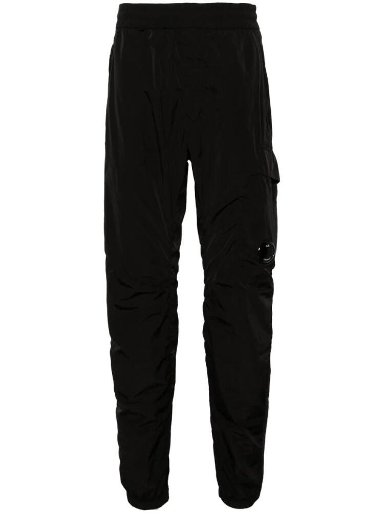 C.P. Company Lens-detail cargo track pants - Black Cover