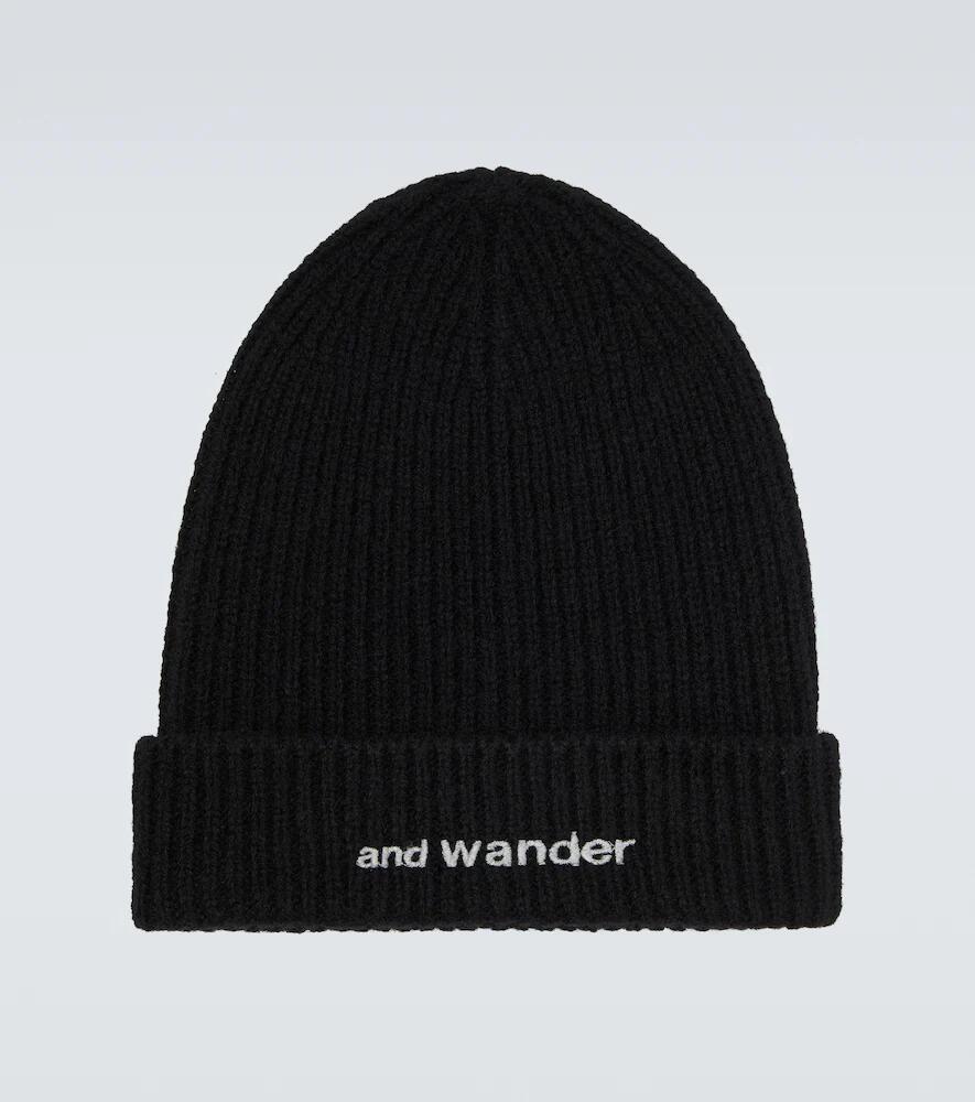 And Wander Ribbed-knit wool beanie Cover