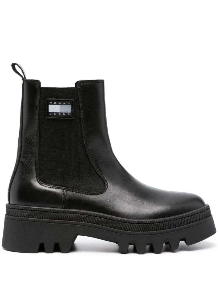 Tommy Jeans 40mm chelsea boots - Black Cover