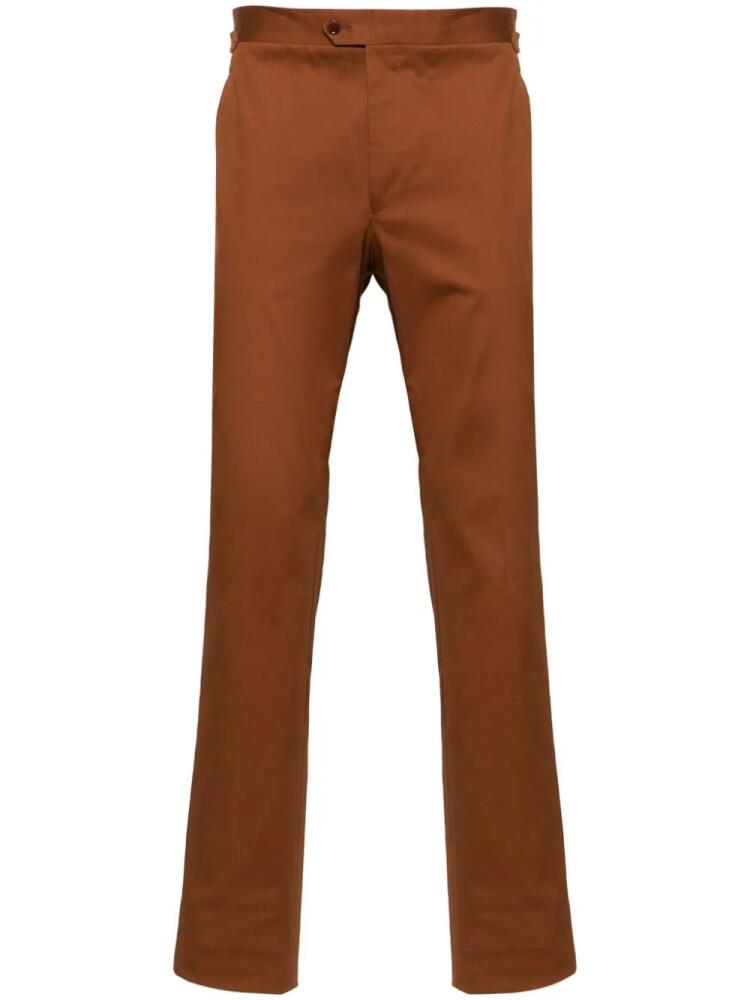 FURSAC pressed crease trousers - Brown Cover