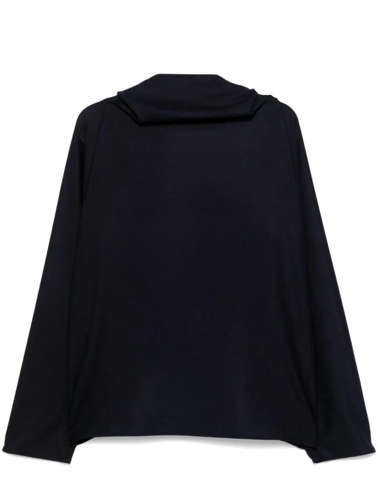 Dusan cowl-neck blouse - Blue Cover