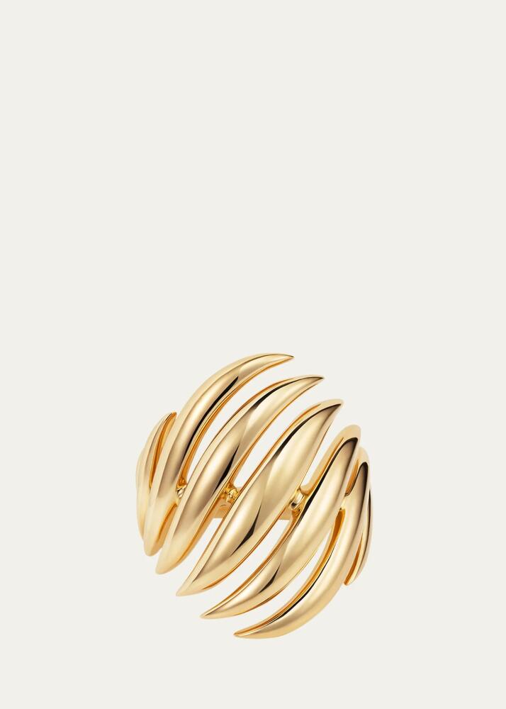 Fernando Jorge 18K Yellow Gold Medium Flame Ring Cover