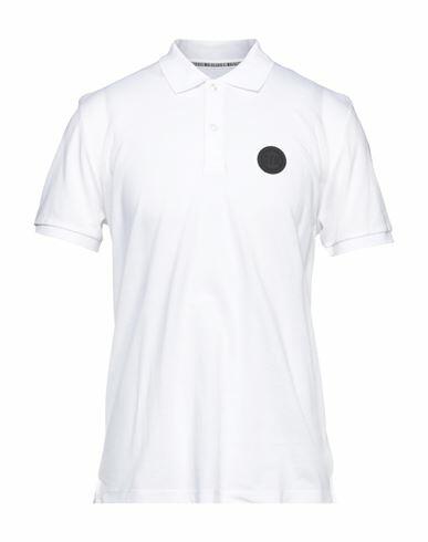 Bikkembergs Man Polo shirt White Cotton Cover