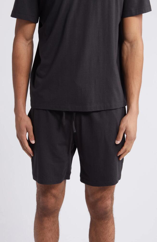 Lunya Slumberknit™ Lounge Shorts in Immersed Black Cover