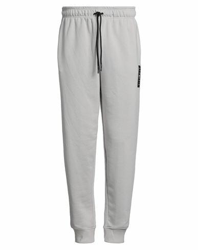 John Richmond Man Pants Light grey Cotton, Polyester Cover