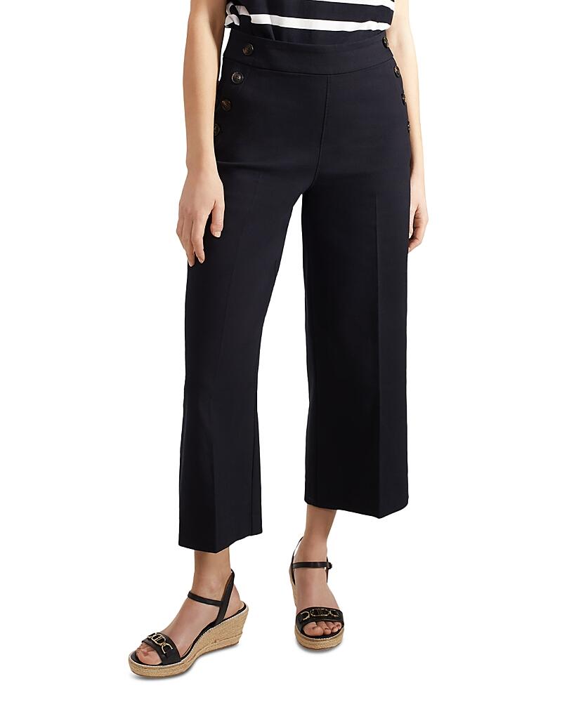 Hobbs London Simone Cropped Wide Leg Pants Cover