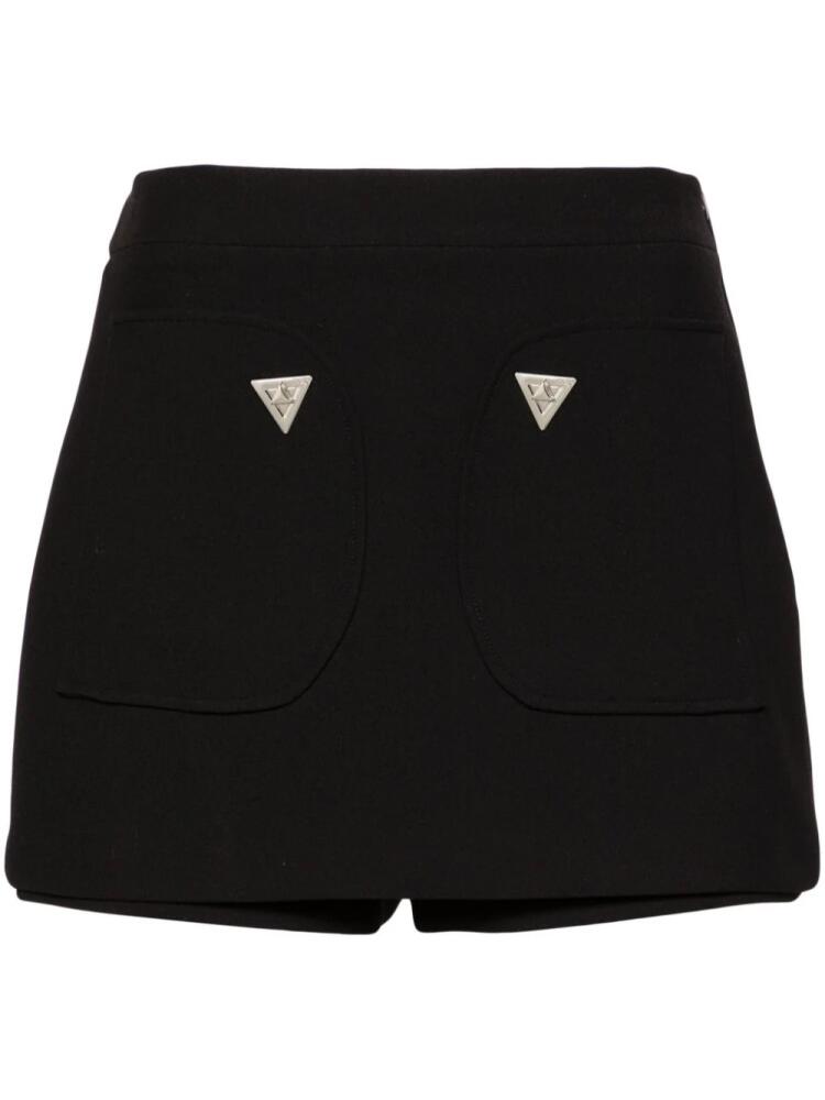 Maje embellished crepe skort - Black Cover