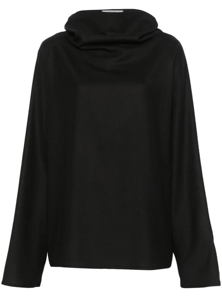 Dusan cowl-neck blouse - Black Cover