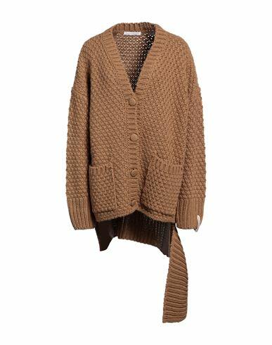 Mar De Margaritas Woman Cardigan Camel Acrylic, Wool, Viscose, Alpaca wool Cover