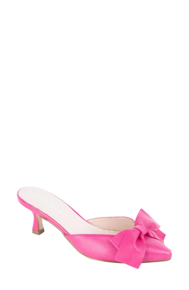 patricia green Malibu Kitten Heel Mule in Hot Pink Cover