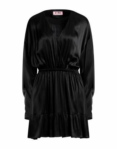 Gina Gorgeous Woman Mini dress Black Viscose Cover