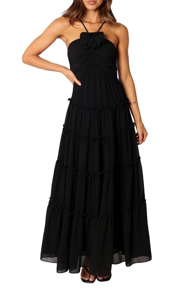 Petal & Pup Dottie Maxi Dress in Black Cover