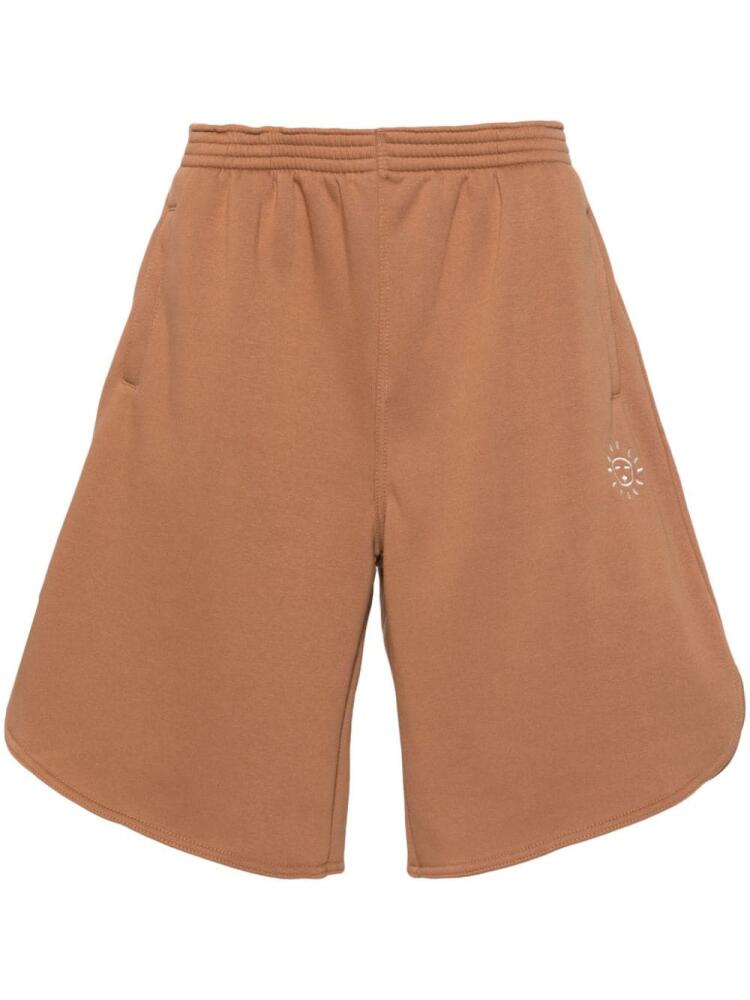 Société Anonyme logo embroidered knee-length shorts - Brown Cover