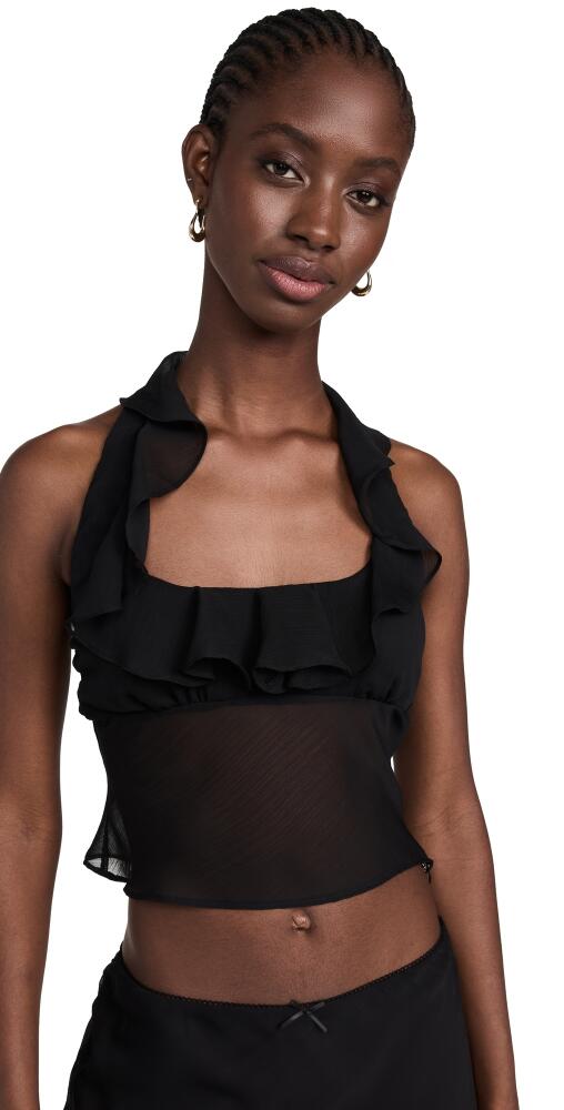 NIA Verbena Top Black Cover